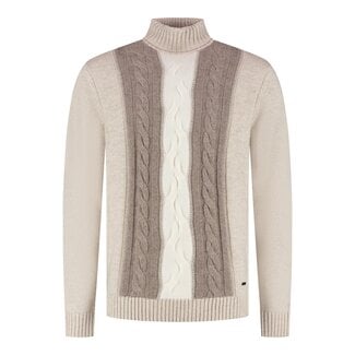 BUSAN R-neck pullover Pebble