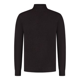 EMSLEY pull mockneck Coffee