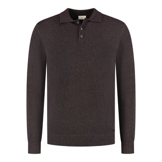 ISMIR polo pullover Coffee
