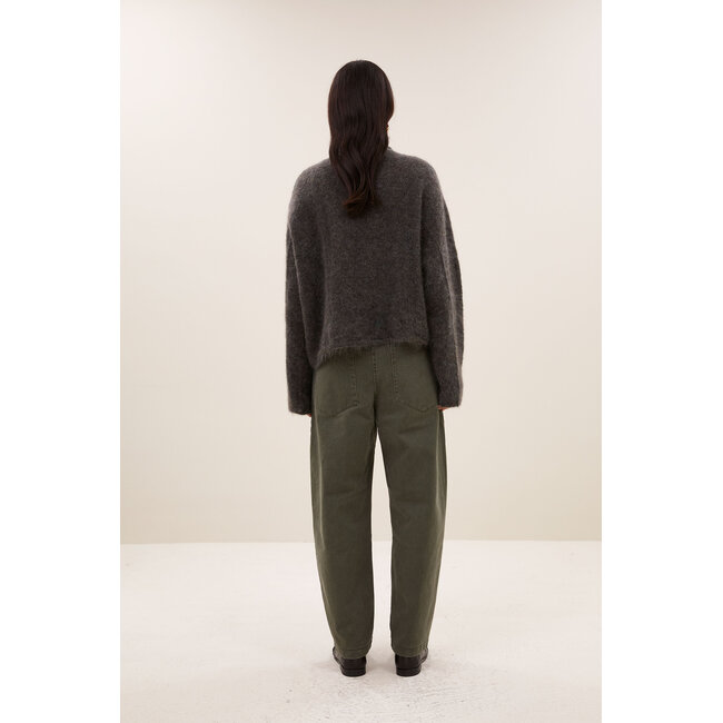vasile pullover moss brown