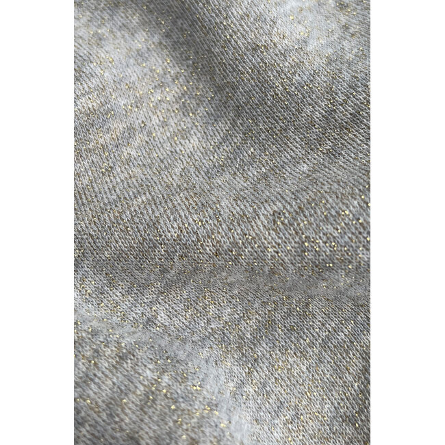 roos sparkle sweater gold