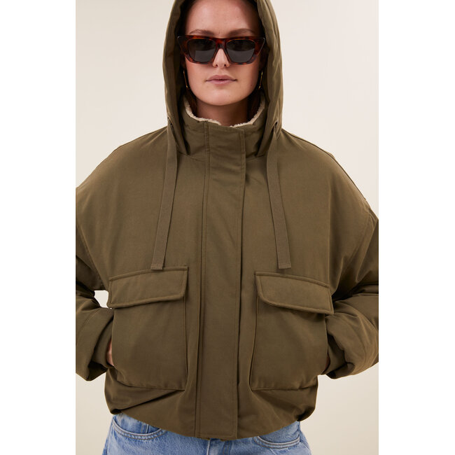 By-Bar dean jacket forest green