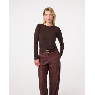 Knit-ted Zoe Top Choco