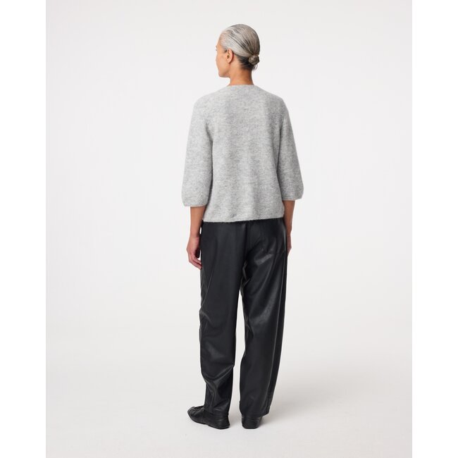 Knit-ted Meg Cardigan Grey Melange