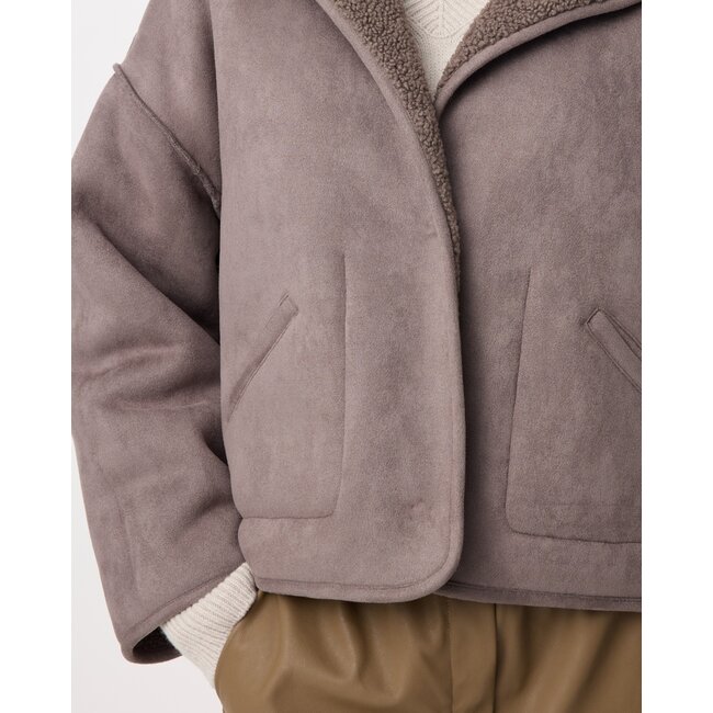 Knit-ted Jill Jacket Walnut