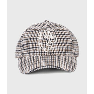 10Days wool blend check cap champagne