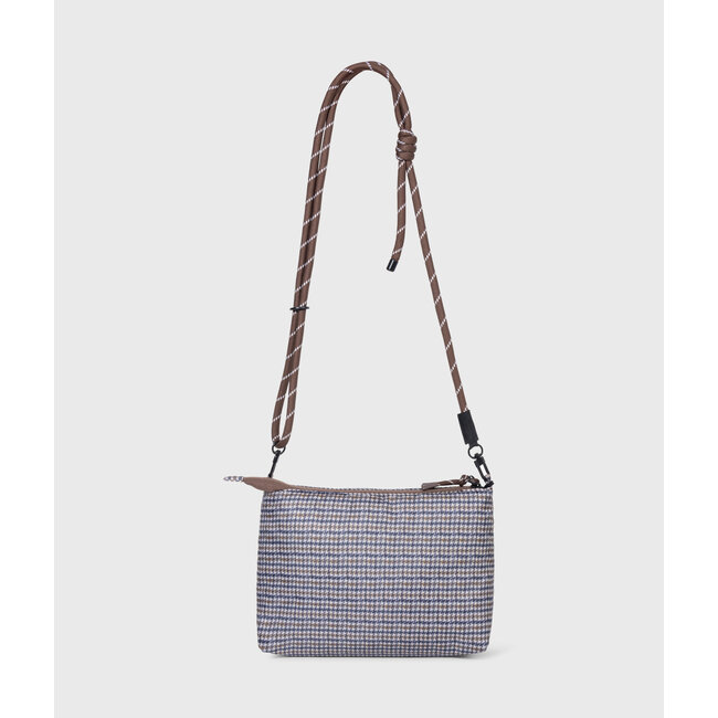 10Days padded mini pouch check champagne