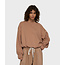 10Days pleated sweater light fudge