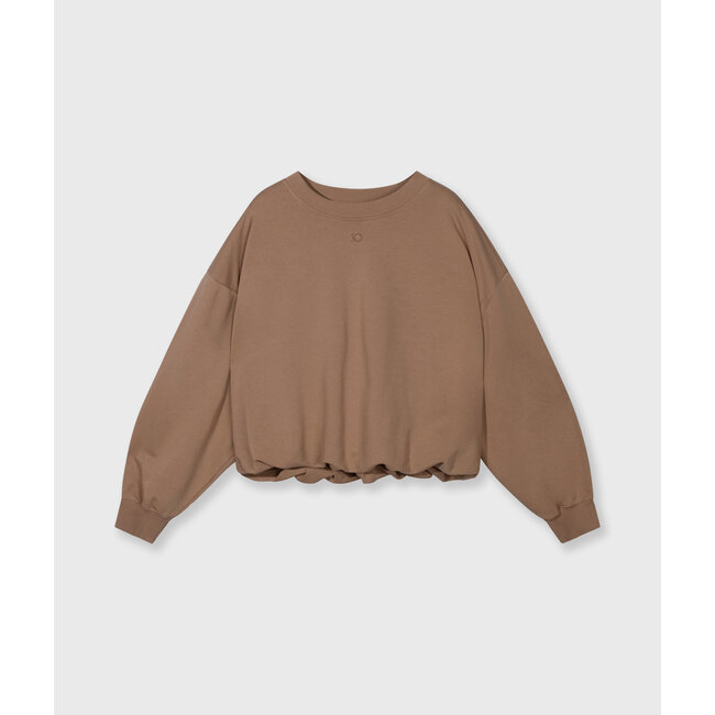 10Days pleated sweater light fudge
