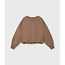 10Days pleated sweater light fudge
