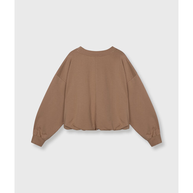 10Days pleated sweater light fudge
