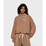 10Days pleated sweater light fudge