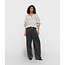 10Days balloon sweater stripes soft white melee