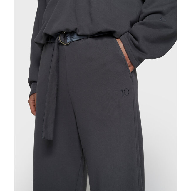 10Days banana pants fleece steel blue