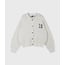 10Days hairy knit cardigan ecru