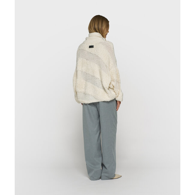 10Days loop knit sweater ecru