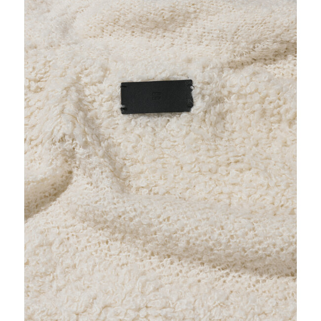 10Days loop knit sweater ecru