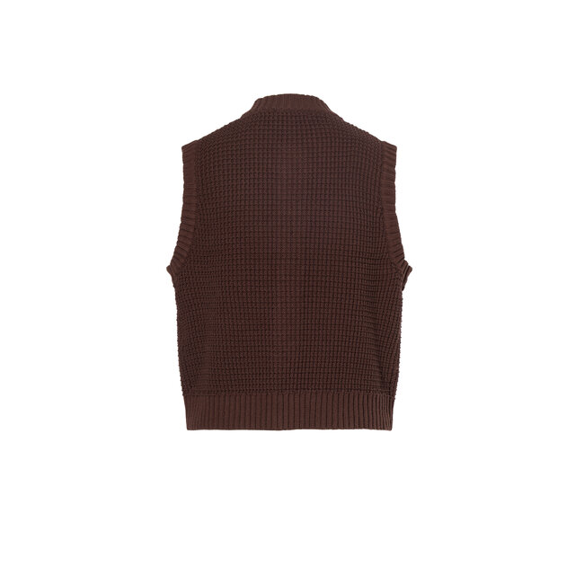 Beaumont BC88441263 - BETTINE Gilet 2980 - dark chocolate