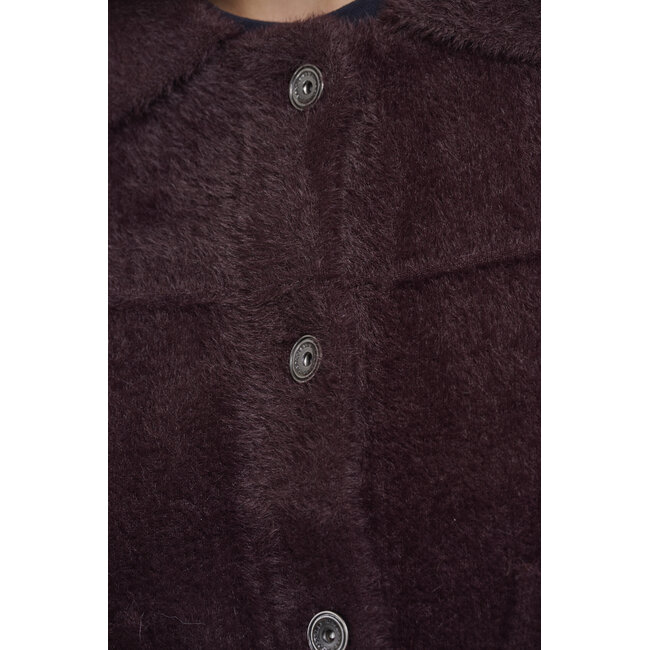 Rino & Pelle Boxy jacket  Fudge cloak