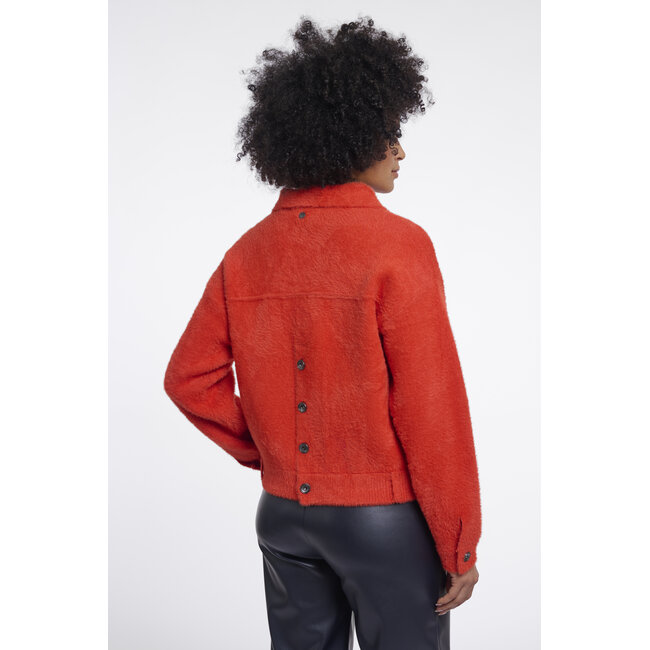 Rino & Pelle Boxy jacket  Luminous red