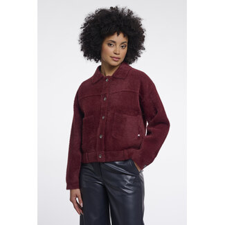 Rino & Pelle Boxy jacket  Sangria