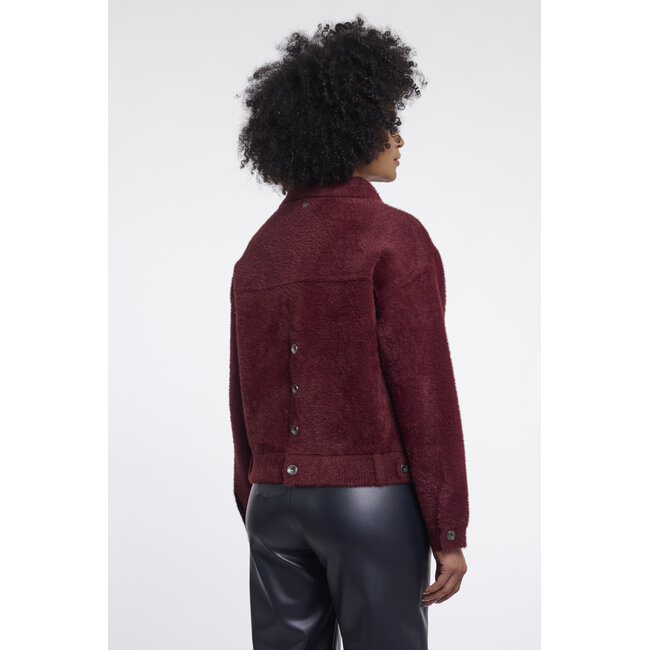 Rino & Pelle Boxy jacket  Sangria