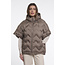 Rino & Pelle Cape with detachable hood  Toffee