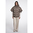 Rino & Pelle Cape with detachable hood  Toffee