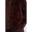Rino & Pelle Jacket with rib cuffs  Coffee roast