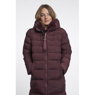 Rino & Pelle Padded coat with detachable collar  Fudge cloak