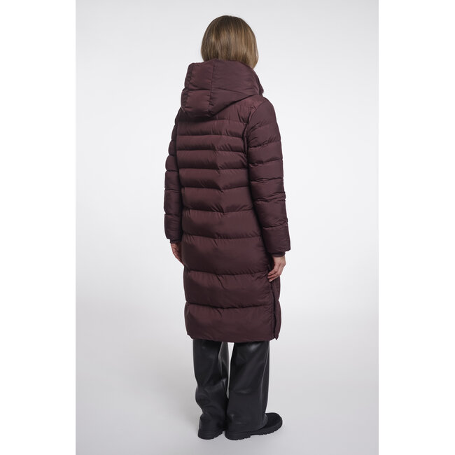 Rino & Pelle Padded coat with detachable collar  Fudge cloak