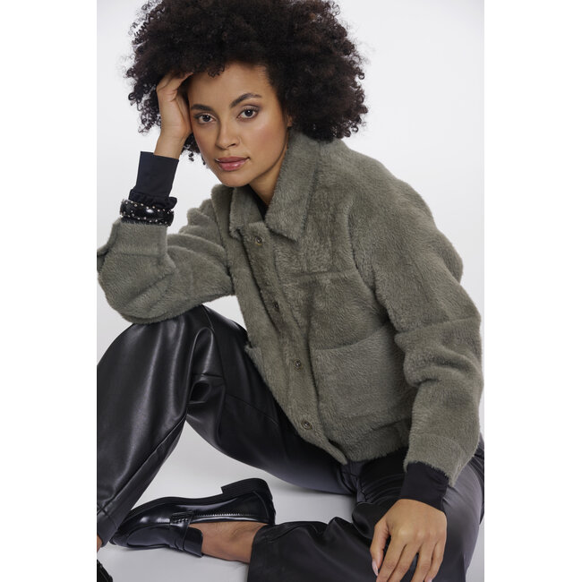 Rino & Pelle R&P Boxy jacket  Green ash