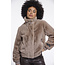 Rino & Pelle Short faux fur jacket  Mocha latte