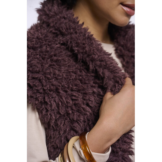 Rino & Pelle Waistcoat  Chocolate bean