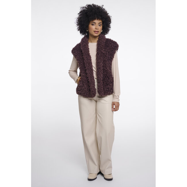 Rino & Pelle Waistcoat  Chocolate bean