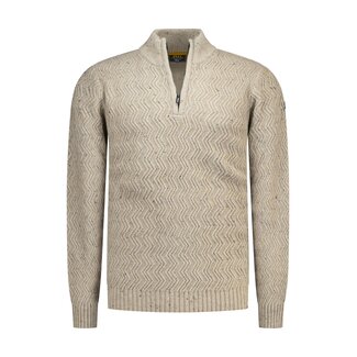 New Zealand Auckland NZA PULLOVER TAN SAND MELANGE