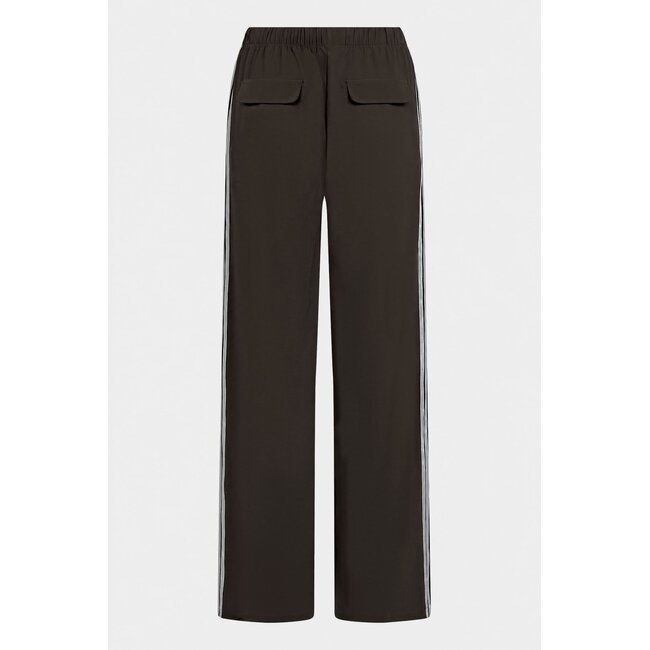 PENN&INK Trousers stripe tabac ecru