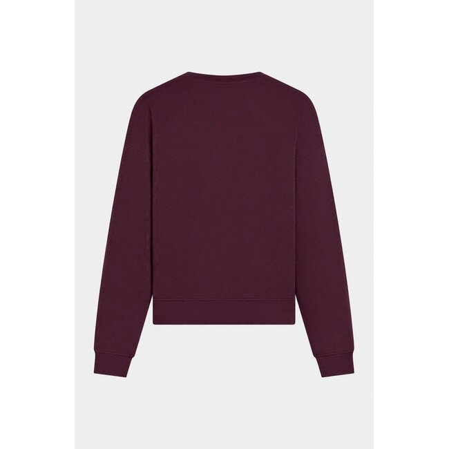 PENN&INK Sweater print aubergine