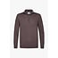 Profuomo PULLOVER HALF ZIP AUBERGINE