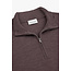 Profuomo PULLOVER HALF ZIP AUBERGINE