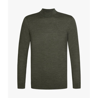 Profuomo PULLOVER MOCK NECK D GREEN