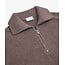 Profuomo PF PULLOVER HALF ZIP AUBERGINE