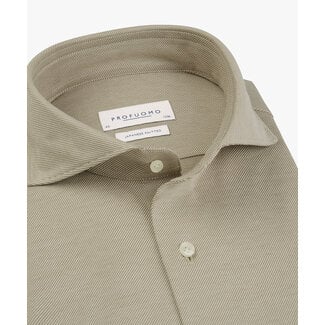 Profuomo SHIRT X-CUTAWAY SF COGNAC