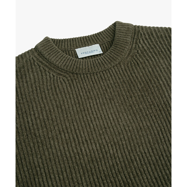 Profuomo PULLOVER CREW NECK GREEN