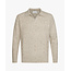 Profuomo POLO OPEN COLLAR LS SAND