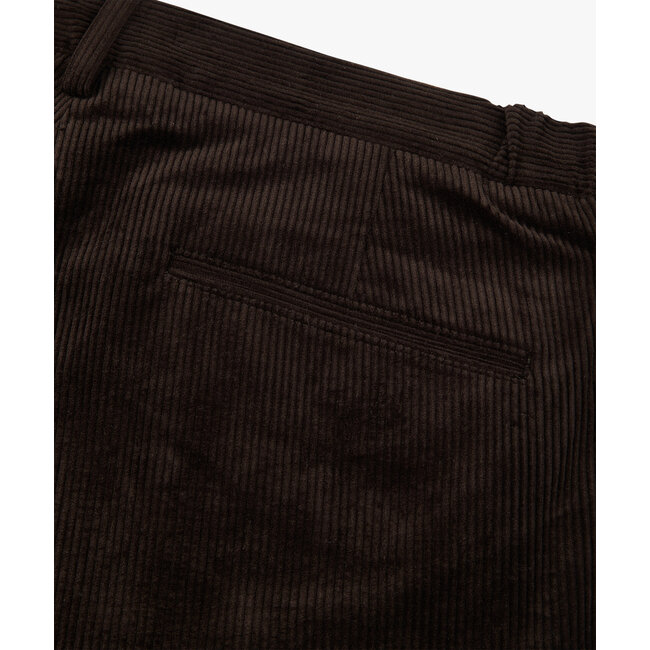 Profuomo TROUSER CORD DARK BROWN
