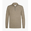 Profuomo PULLOVER HALF ZIP BEIGE