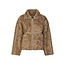 NEO NOIR Nida Faux Fur Jacket Taupe