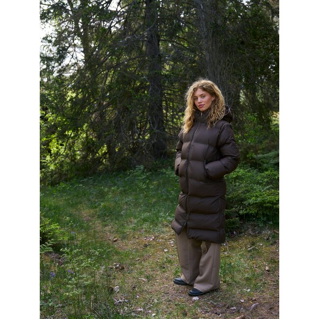 NEO NOIR Viviana C Puffer Jacket Dark brown