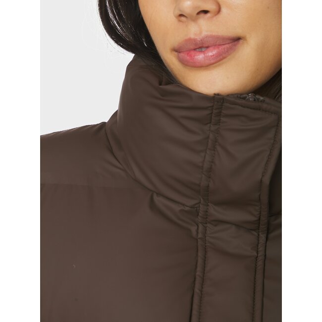 NEO NOIR Rhea C Puffer Jacket Dark brown